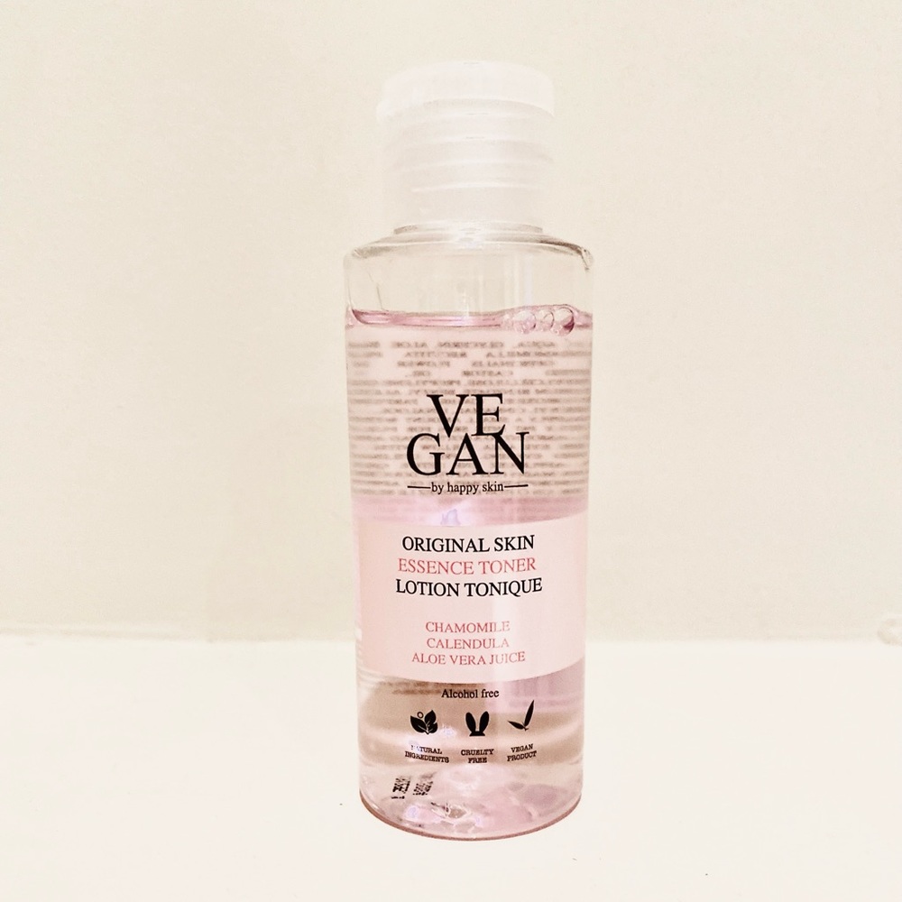 VEGAN by happy skin Original Skin Essence Toner 100mL